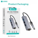 Estación Acoplamiento Coteci 4 En 1 Gris Modelo 16023