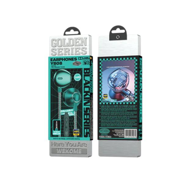 [KT-12439] Wekome Audifonos Manos Libres Lightning Yb08i Negro