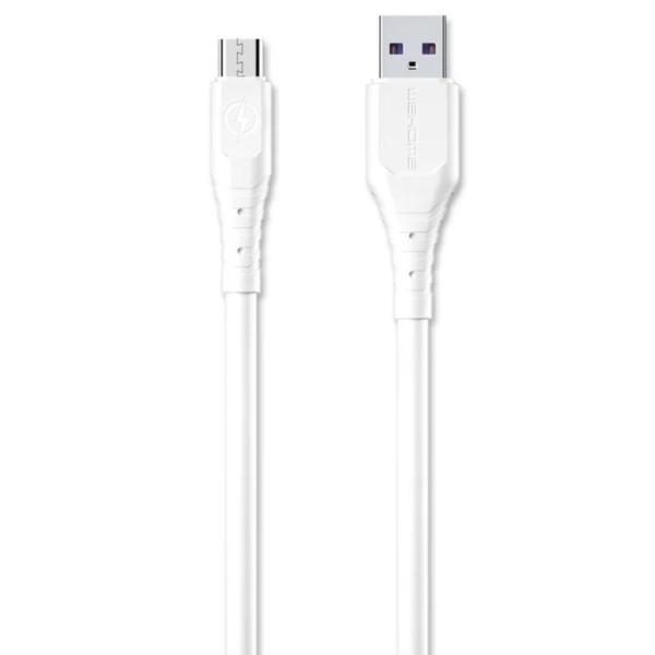 [KT-12391] Cable Wekome Wdc-152m Micro 3m Blanco Carga Celular