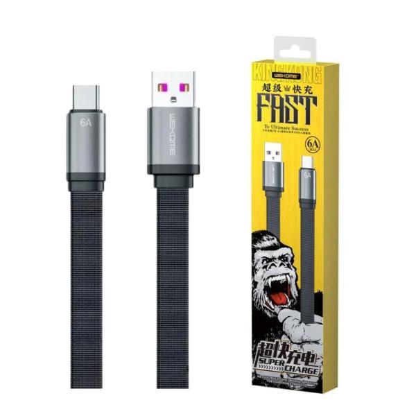 [KT-12296] Wekome Cable USB Tipo C WDC-156 Raython Negro