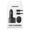 Samsung Cargador Auto Tipo C a Tipo C 45W Negro CCT0041