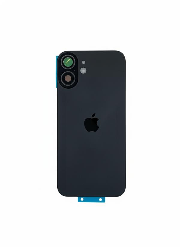 [PC-19234] Repuesto Tapa Iphone 16 Plus Negra Sin Marco