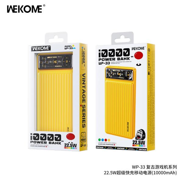 [KT-10958] Bateria Wekome Wp-351 10000mAh Amarillo