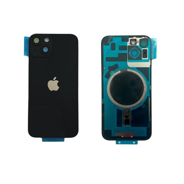 [PC-18916] Apple Tapa Trasera iPhone 14 Negra Con Marco