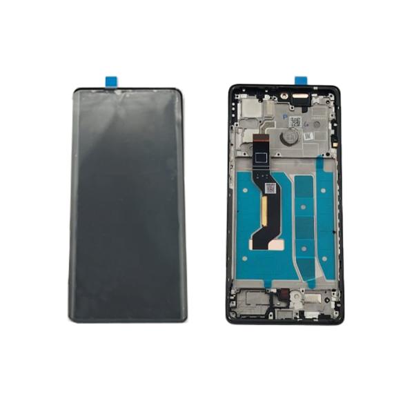 [PC-18639] Motorola Pantalla LCD G85 Negra Con Marco Calidad Original