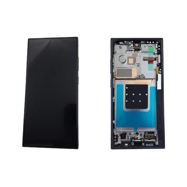 [PC-18637] Samsung Pantalla LCD S24 Ultra Negra Con Marco Calidad Original