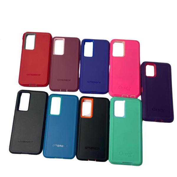 [KT-6794] Otter Box Estuche Defender S21 Ultra 5G Verde Contra Golpes