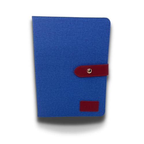 [KT-4937] Estuche Ktl Agenda Tablet Universal Tela Con Broche 10" Azul