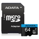 Memoria Micro SDXC Adata 64GB Clase 10 100MB/s Moviles/Camaras