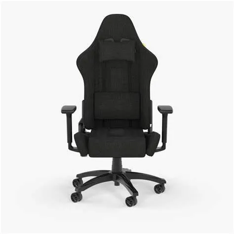 [SB-CF-9010051-W] Silla Gamer Corsair TC100 Relaxed Tela Negra Ergonómica