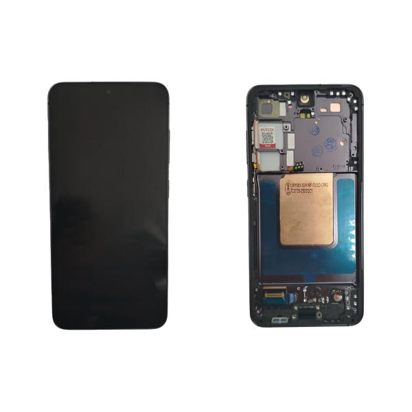 Samsung Galaxy S24 Pantalla Lcd Completa Repuesto Negra Con Marco