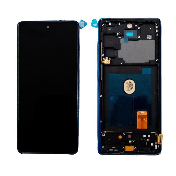 Samsung Galaxy S20 Fe Pantalla Lcd Completa Repuesto Negra Con Marco