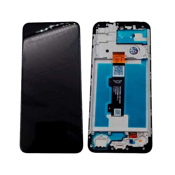 Motorola Pantalla Moto E40 Completa Negra Con Marco