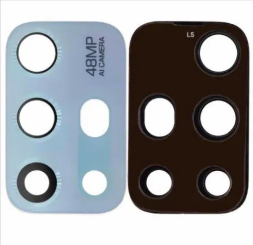 Motorola Lente Camara Moto G20 Celeste Repuesto Sin Marco