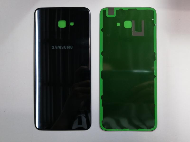 Tapa Samsung Galaxy J4+ Plus J415 Negra Original Sin Marco
