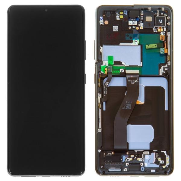 [PC-15434] Samsung Galaxy S21 Ultra 5G G998 Pantalla LCD Completa Negra