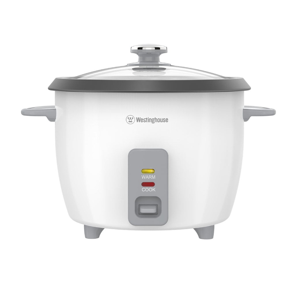 [WH00230] Westinghouse Olla Arrocera 10 Tazas Blanca WKRCHS10