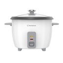 Westinghouse Olla Arrocera 10 Tazas Blanca WKRCHS10