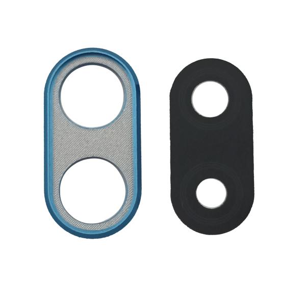 [PC-15308] Huawei Flex Lente Camara P20 Lite Azul Con Marco Repuesto Original