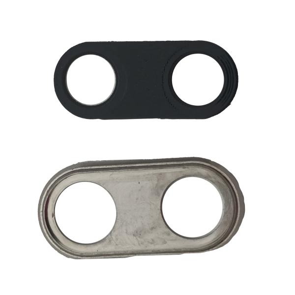 [PC-15306] Huawei Lente Camara P20 Plateado Con Marco Original