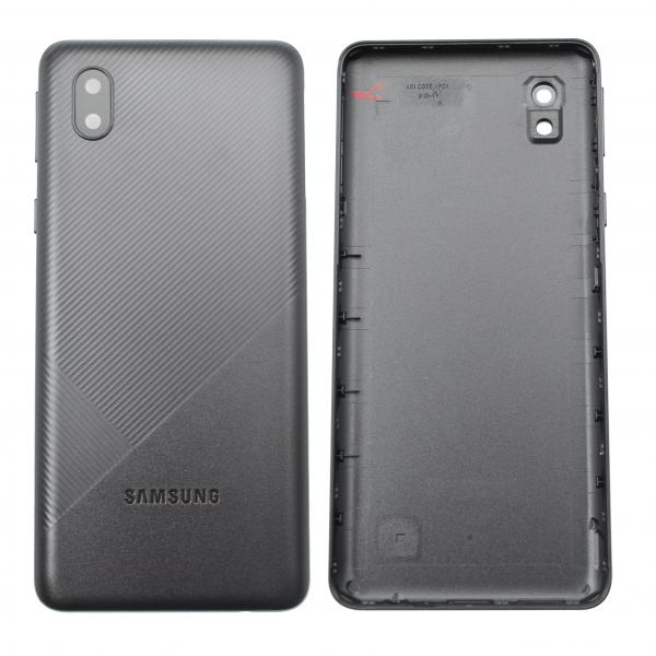 [PC-13771] Samsung Tapa Trasera Galaxy A01 Core Negra Original