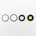 Apple Lente Camara iPhone 12 Negro con Marco Original