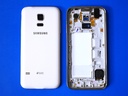 Samsung Tapa Galaxy S5 Mini G800 Blanca Con Marco Original