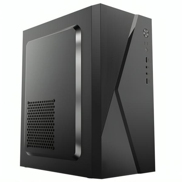 [CP3086] Case KME Mini Tower CM04Q1RA001C Negro Sin Ventilacion