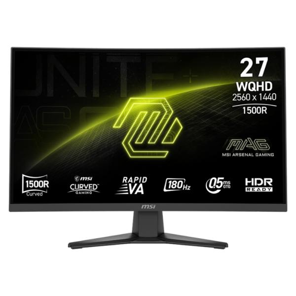 [DV1093] Monitor Gaming MSI MAG 275CQF E18 27" Curvo 1440p 180Hz