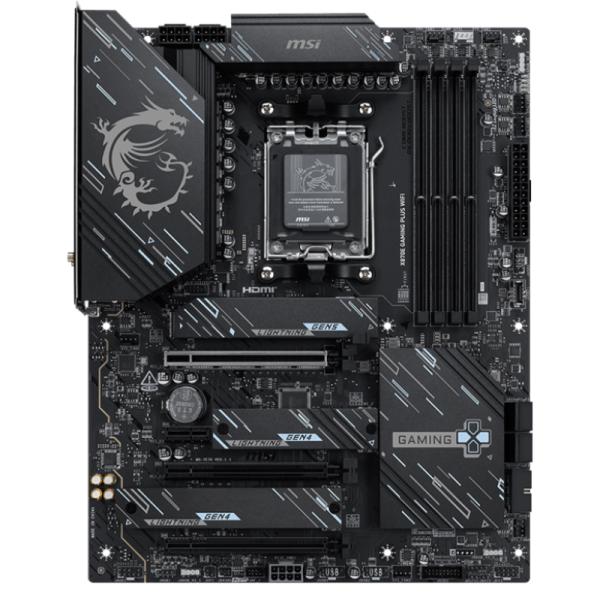 Tarjeta Madre MSI X870E Gaming Plus WIFI AM5 DDR5 Negro