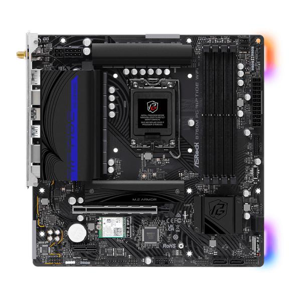 [11521] Tarjeta Madre Asrock B760M PG Riptide WIFI LGA1700 DDR5 Micro-ATX