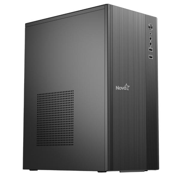[CP5094] Case Nova MZ-580B Negro Sin Ventilacion + Fuente 200W
