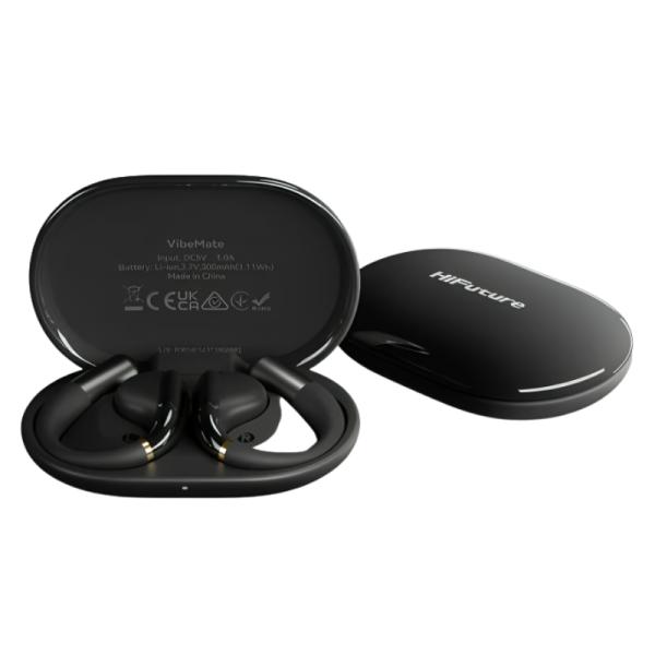 Hifuture Vibemate Audifono Inalambrico Bluetooth Open-Ear Latte