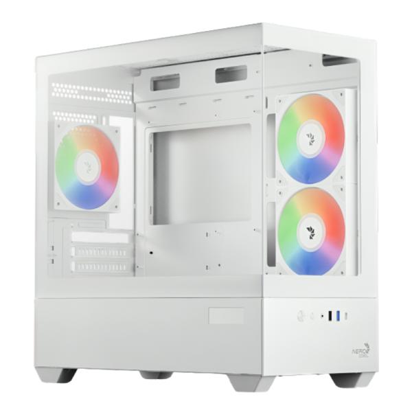 [CP3273] Case Gaming Aerocool P300D Digi Blanco Mini Tower RGB