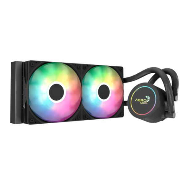 Enfriamiento Liquido Aerocool Abyss L240R Negro Rgb Aio 240mm