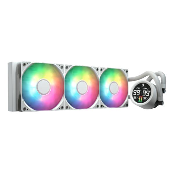 [CP4116] Aerocool Abyss L360R Digi WHT Enfriamiento Liquido RGB Blanco