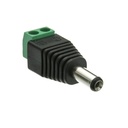 KME Conector DC Macho 5.5 2.1mm Adaptador FXXDCMH1001C