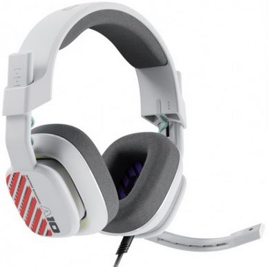 Logitech Headset Gaming A10 Gen 2 Blanco Star Killer