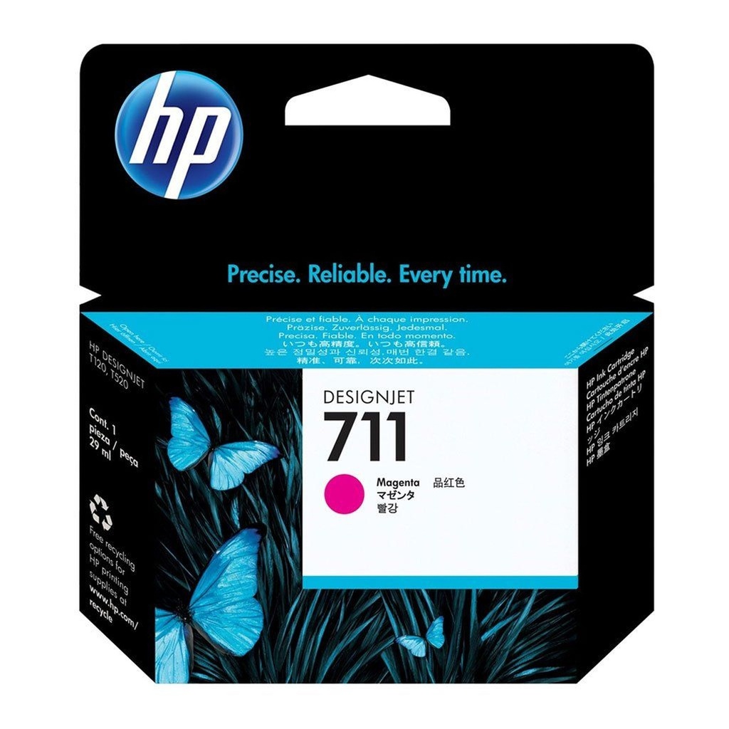 [HP02090] HP cartucho magenta 29Ml #711 plotter T120-T520 CZ131A