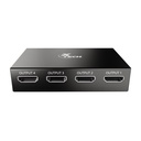 Xtech Divisor HDMI 1 Entrada a 4 Salidas XHA-420