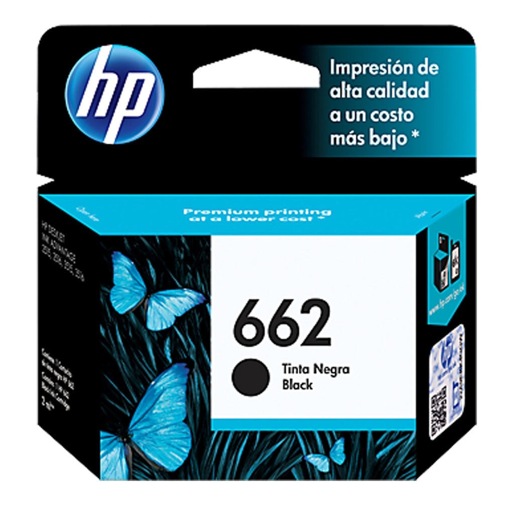 [HP02098] HP cartucho negro 120Pgs para 2515-2516-3515-3516 #662 CZ103Al