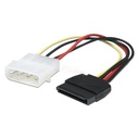 Xtech Cable Serial 15 cm 15 Pin SATA Power a 15 Pin SATA Power