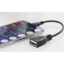 Xtech Cable USB 1.8m Micro-USB B a USB B Negro XTC-368