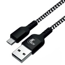 Xtech Cable USB A a Micro USB 5 Pin Trenzado 1.8m XTC-366