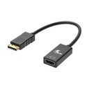 Xtech Adaptador de Pantalla DisplayPort a HDMI Negro XTC-378