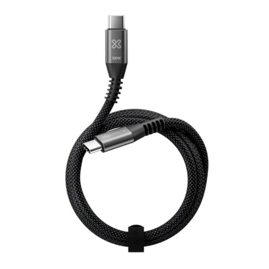 [AB300KLX54] Klip Xtreme Cable USB-C a USB-A Carga Rápida 1.8m Negro