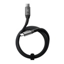 Klip Xtreme Cable USB-C a USB-A Carga Rápida 1.8m Negro