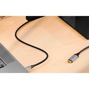 Xtech Cable USB-C a HDMI 1.8m Negro/Plata XTC-546