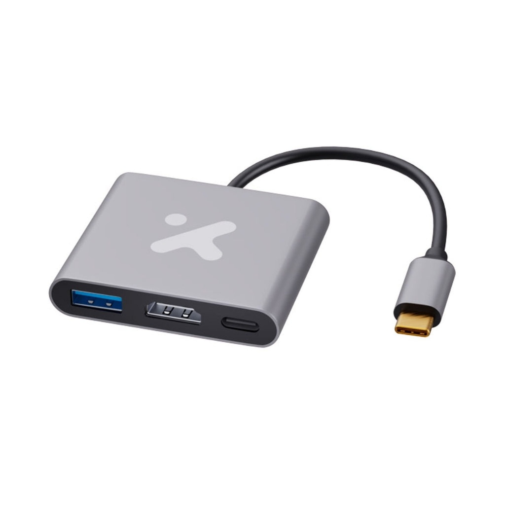 [AB005XTK35] Xtech Adaptador USB-C a HDMI/USB 3.0 3 en 1 XTC-566