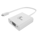 Xtech Adaptador USB-C a VGA XTC-551 Blanco